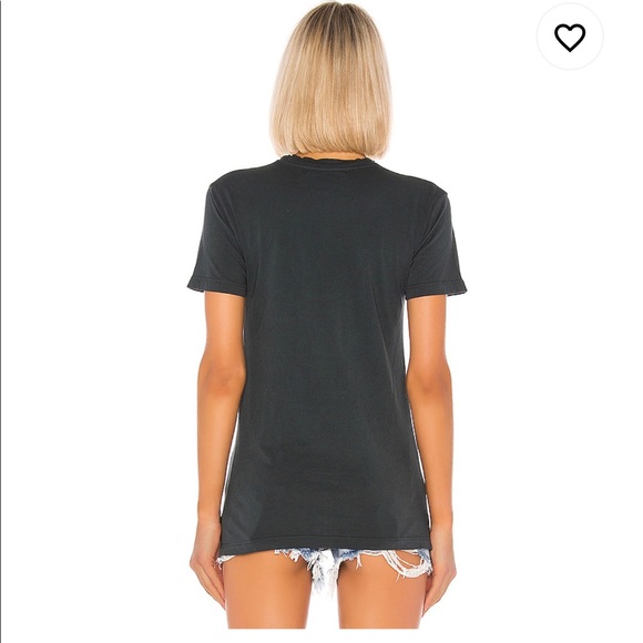 Ramones USA Crest Weekend Tee in Vintage Black - Picture 3 of 6